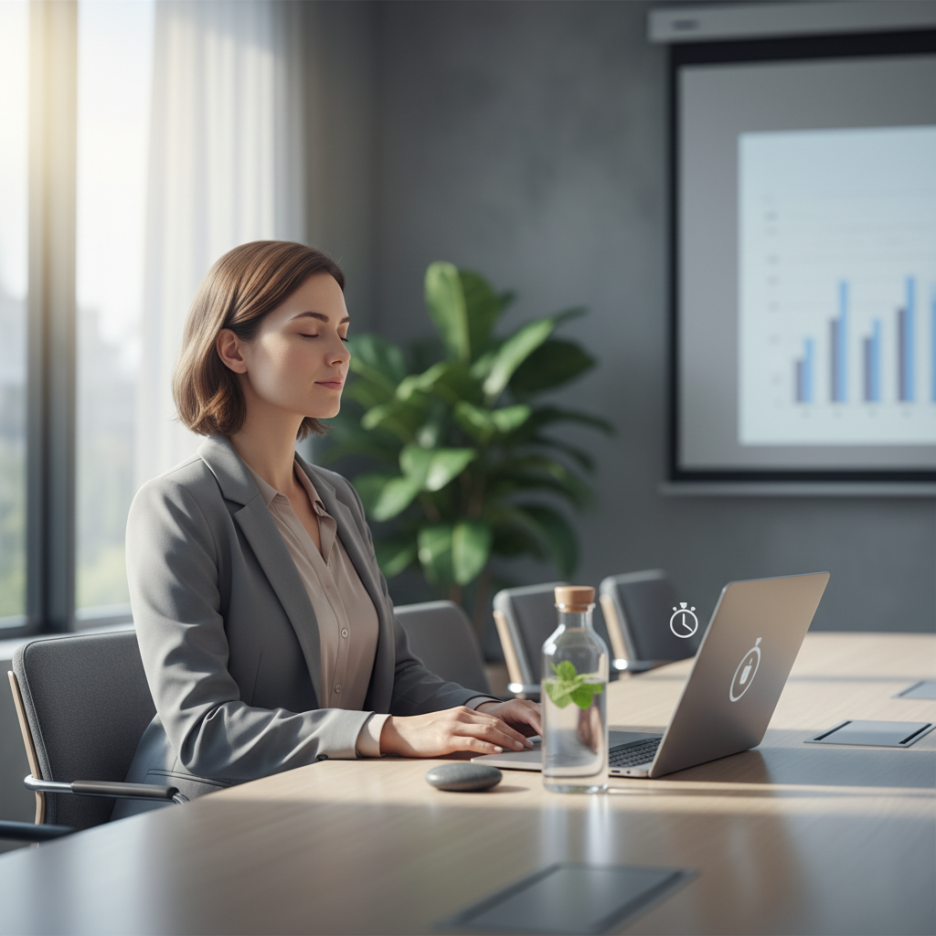 How the 15-5-15 Deep Breathing Method Breaks Anxiety Cycles During High-Pressure Work Presentations