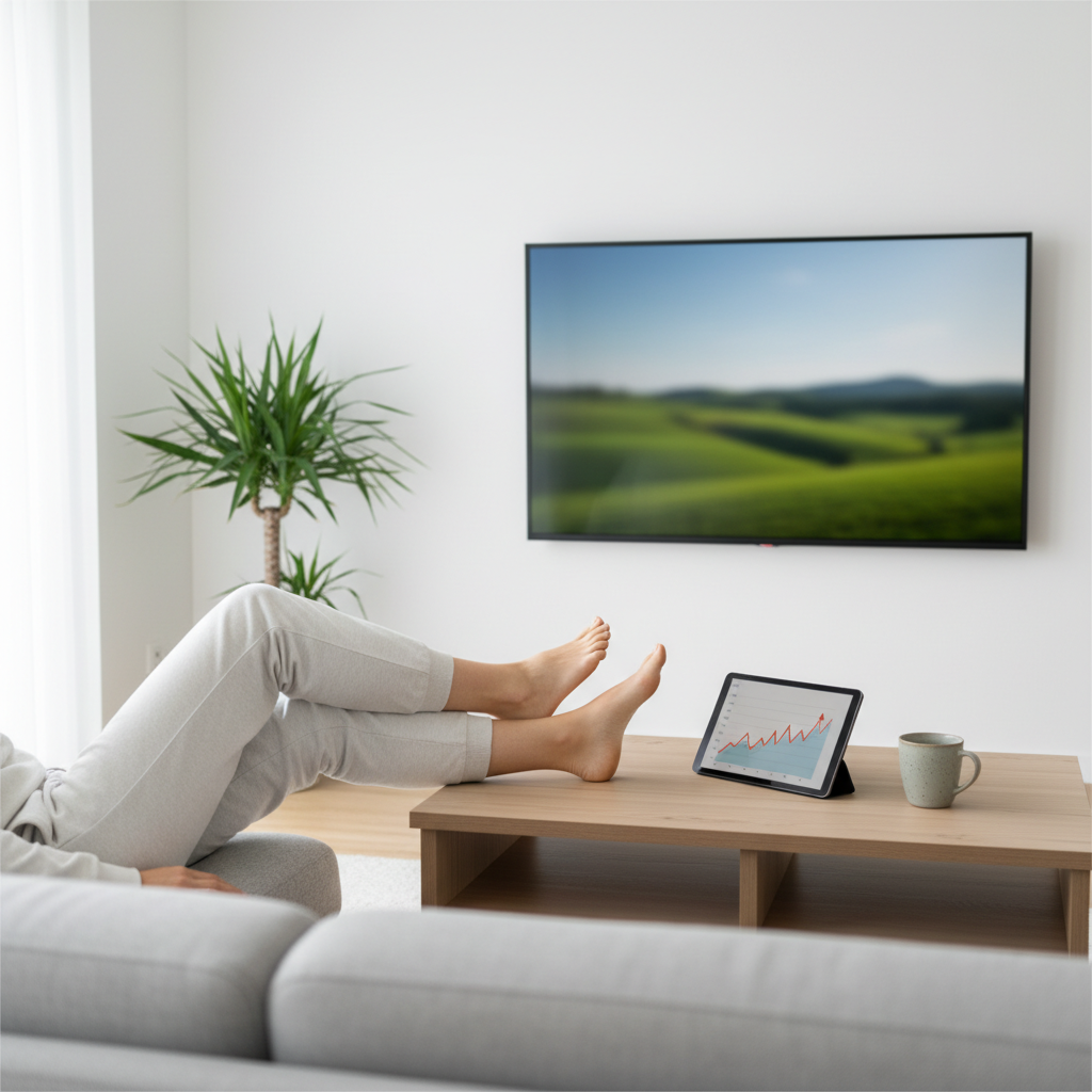 How Simple Ankle Movements During TV Time Strengthen Balance and Reduce Fall Risk