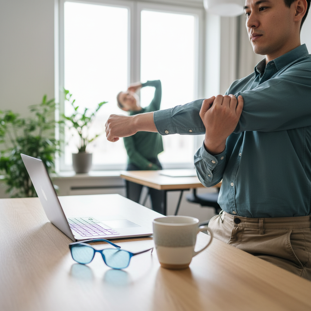 How Frequent Mini-Stretches Throughout Your Workday Beat Single Exercise Sessions for Muscle Tension and Circulation