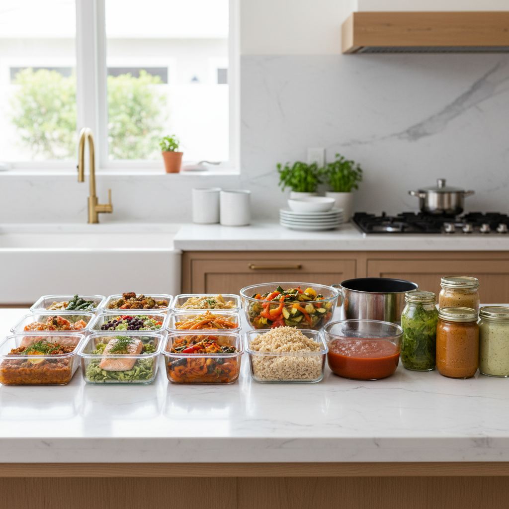 How the 7-4-7 Weekly Batch Cooking Method Prevents Weeknight Kitchen Burnout While Maintaining Meal Variety