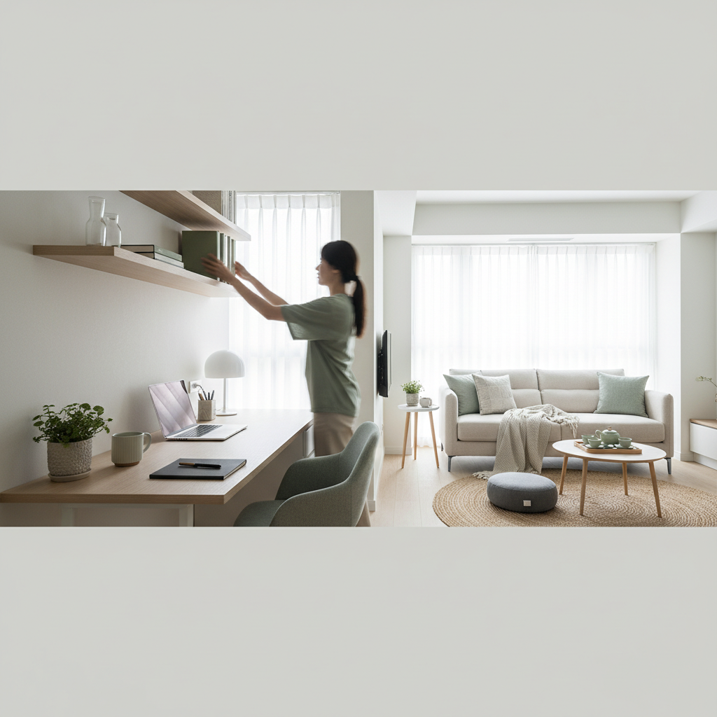 How the 5-Minute Room Reset Method Creates Instant Mental Clarity When Working From Multiple Home Spaces