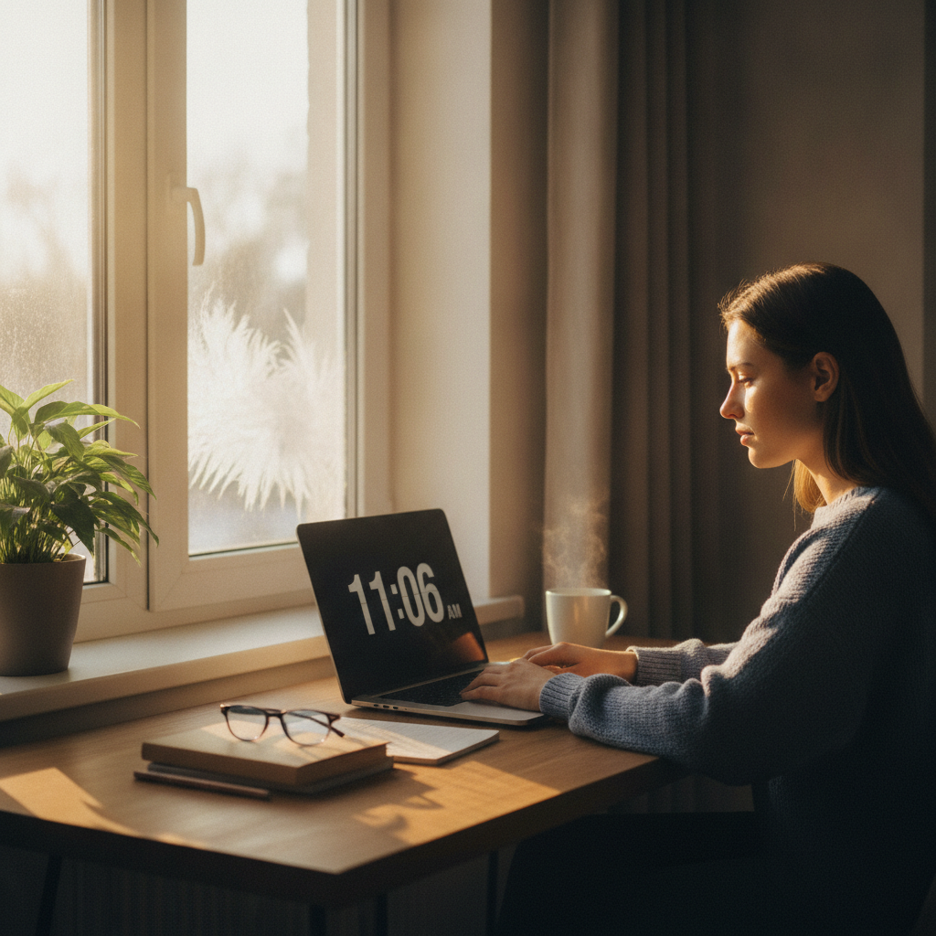 How the 11-6-11 Natural Window Light Method Reduces Eye Strain and Boosts Vitamin D Production During Winter Indoor Work