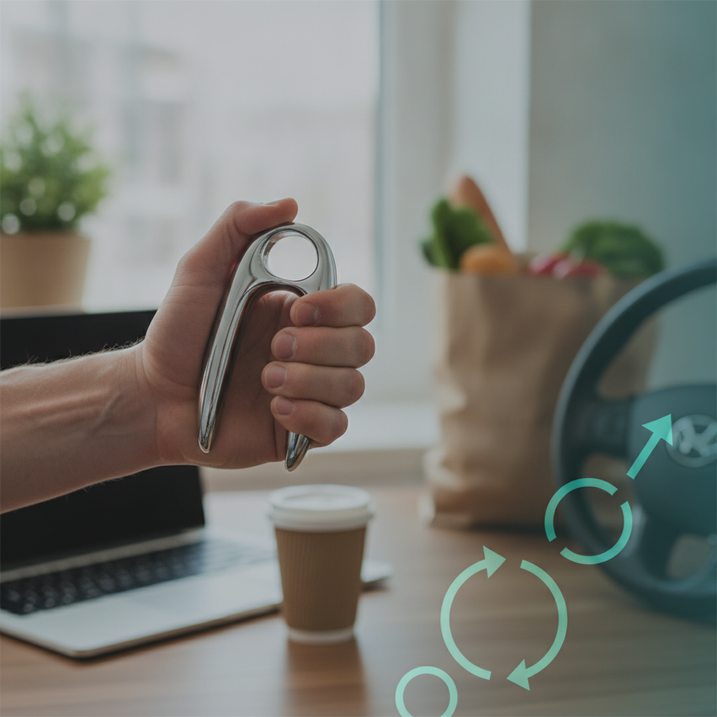 How Grip Strength Throughout Your Day Reflects Overall Health and Simple Hand Exercises That Improve Longevity Markers Within Four Weeks