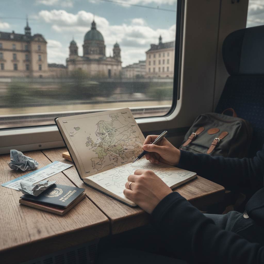How to Plan a Multi-City Train Journey Through Europe Without a Fixed Itinerary