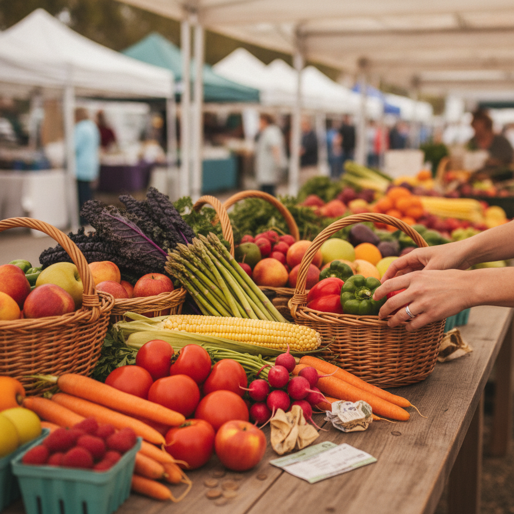 How Buying Seasonal Produce at Farmers' Markets Saves More Than Grocery Coupons Ever Could