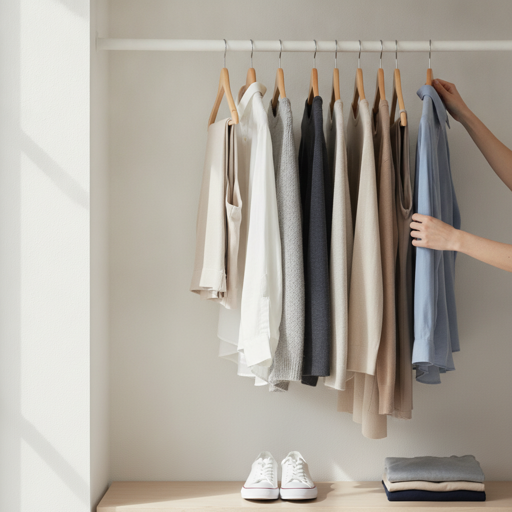 How Owning Fewer Clothes Actually Simplifies the Way You Make Decisions Each Morning