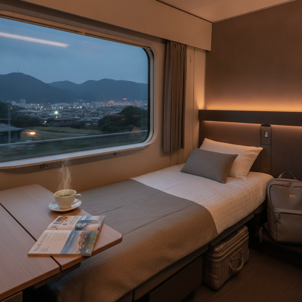 How to Use Overnight Trains in Japan to Save on Accommodation While Covering Long Distances