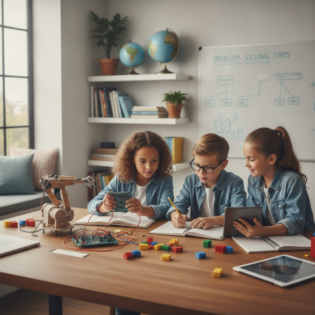 How Project-Based Learning at Home Builds Critical Thinking Skills in Middle Schoolers