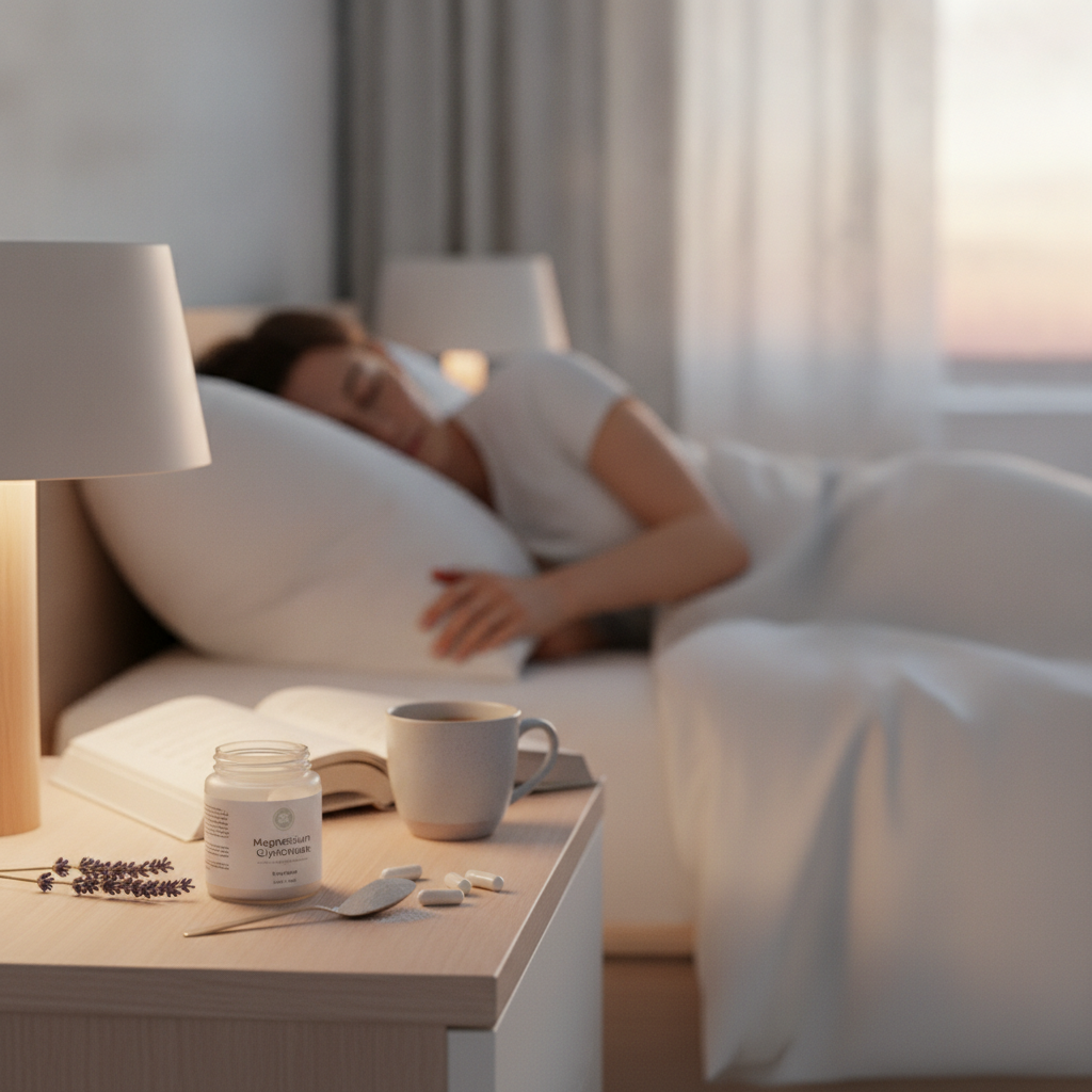 How Magnesium Glycinate Supplementation Supports Deep Sleep Quality in Adults Over 40