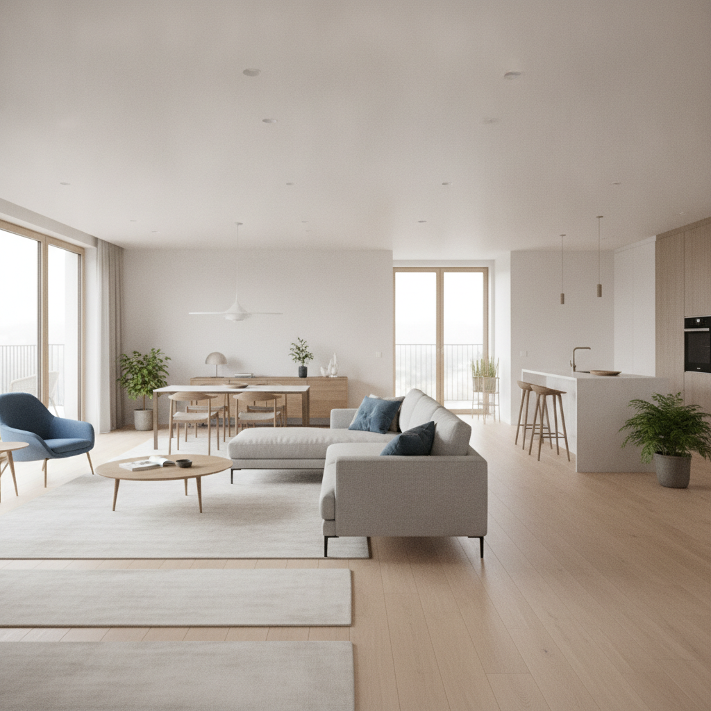 How to Use Furniture Arrangement to Improve Traffic Flow in Open-Plan Living Spaces