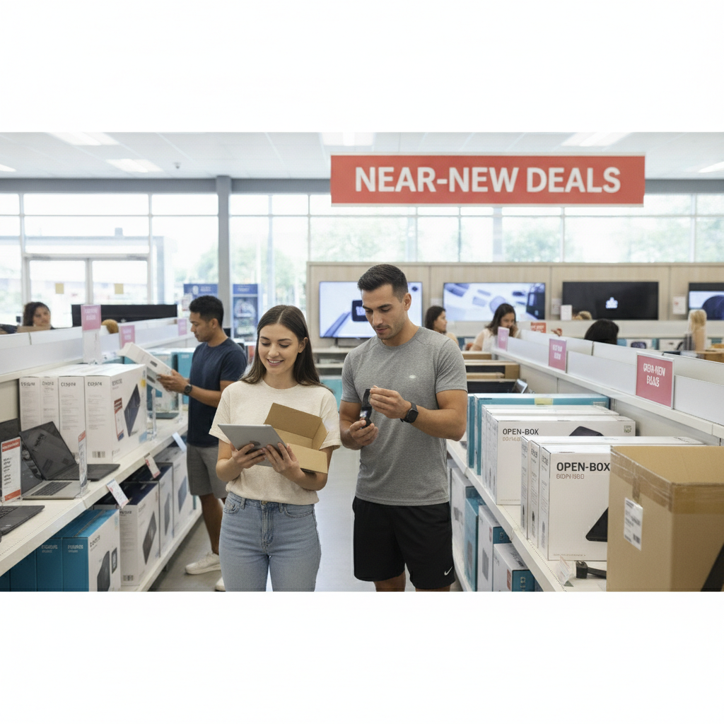 How Open-Box Electronics at Retailer Outlet Sections Deliver Near-New Quality at Steep Discounts