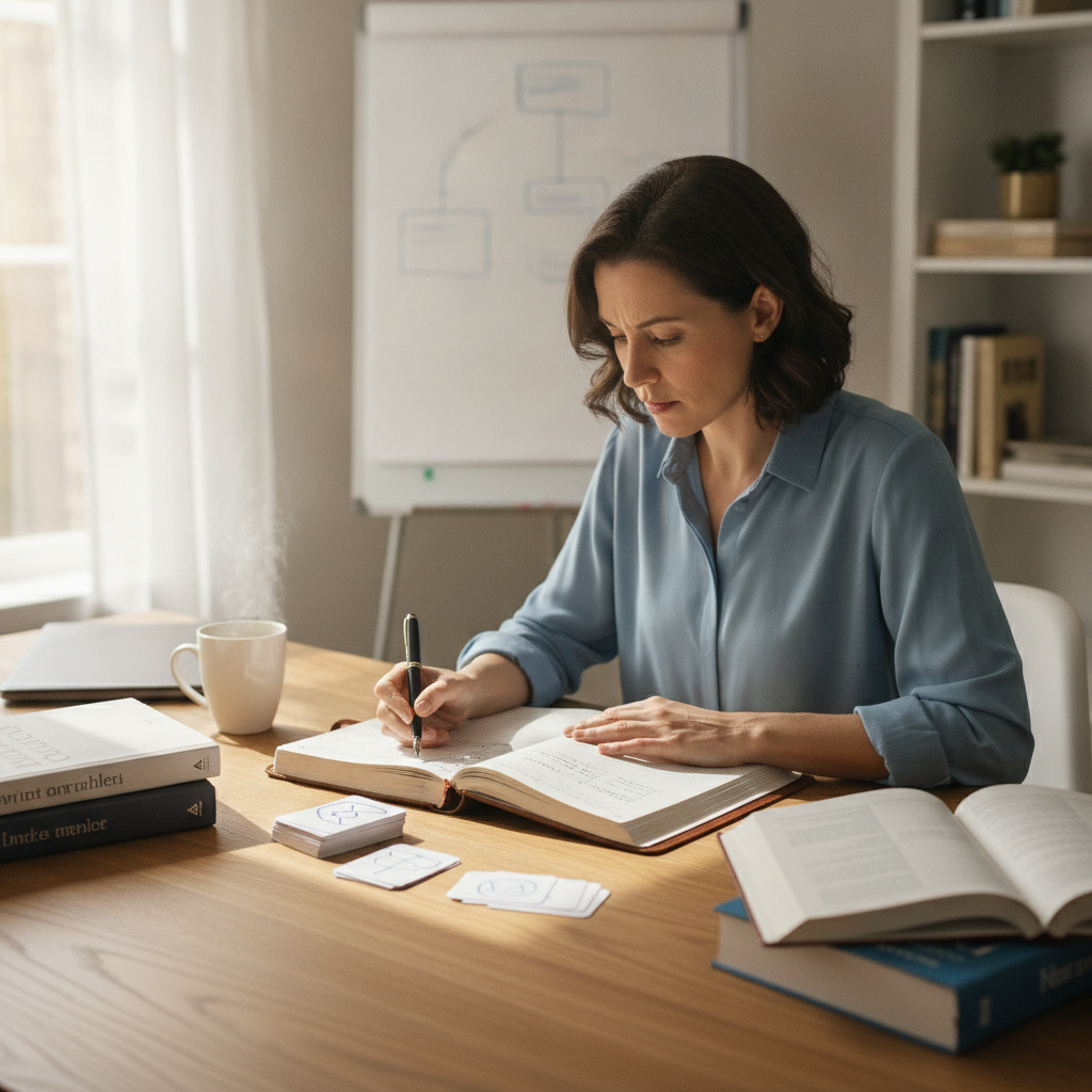 How Retrieval Practice Journals Help Adult Learners Consolidate Complex Professional Concepts