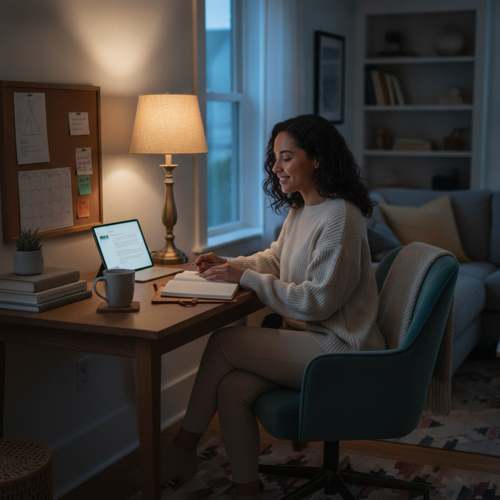 How Designing a Dedicated Home Study Corner Changes the Quality of Evening Learning
