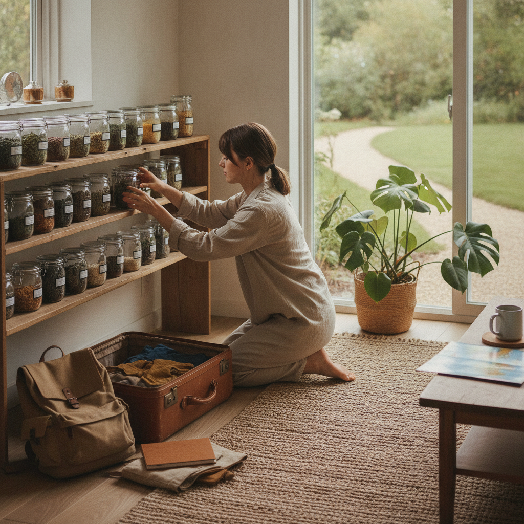 How Slow Travel Habits Quietly Reshape the Way You Organize Life at Home
