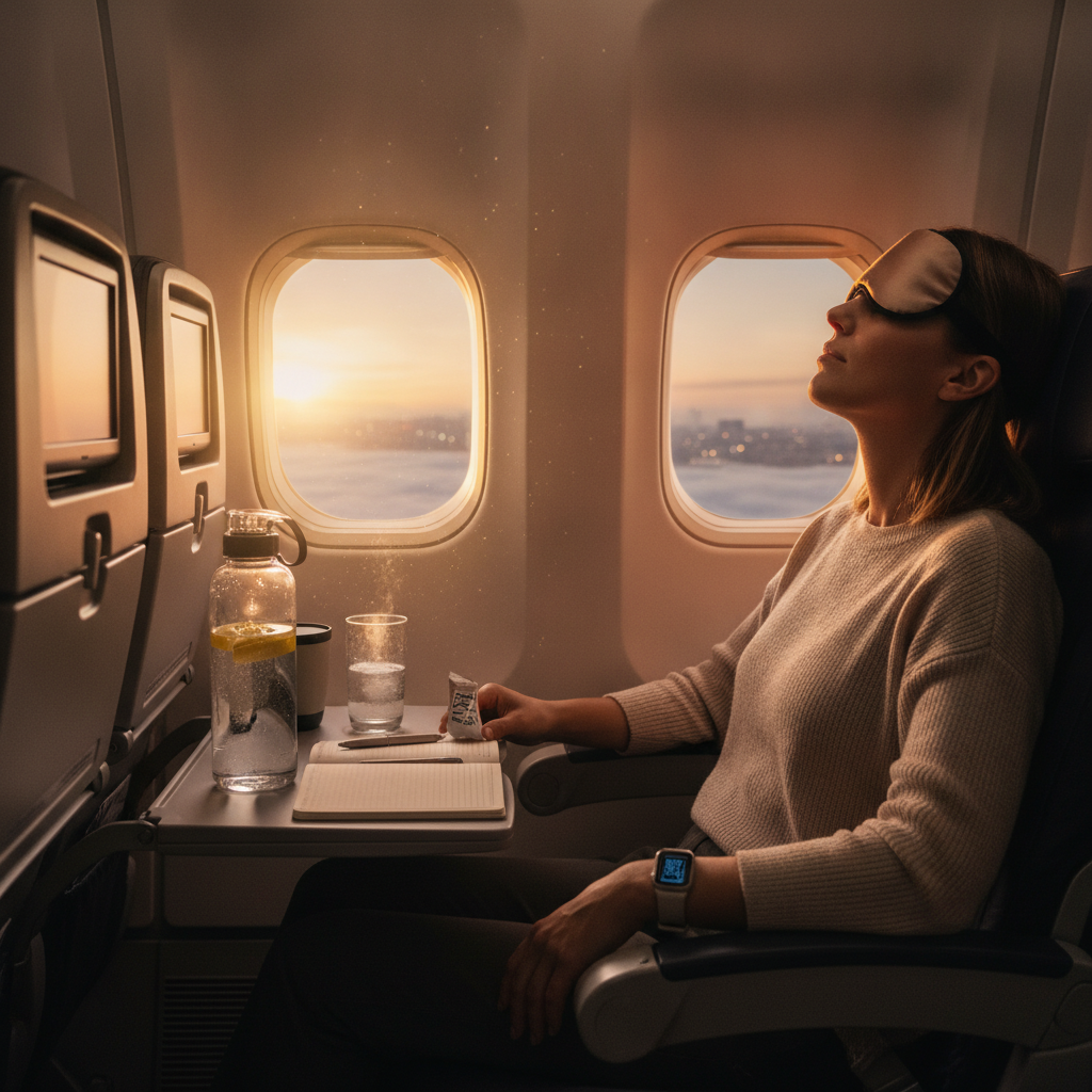 How Adjusting Your Hydration Strategy on Long-Haul Flights Reduces Jet Lag Symptoms in the First 48 Hours After Landing