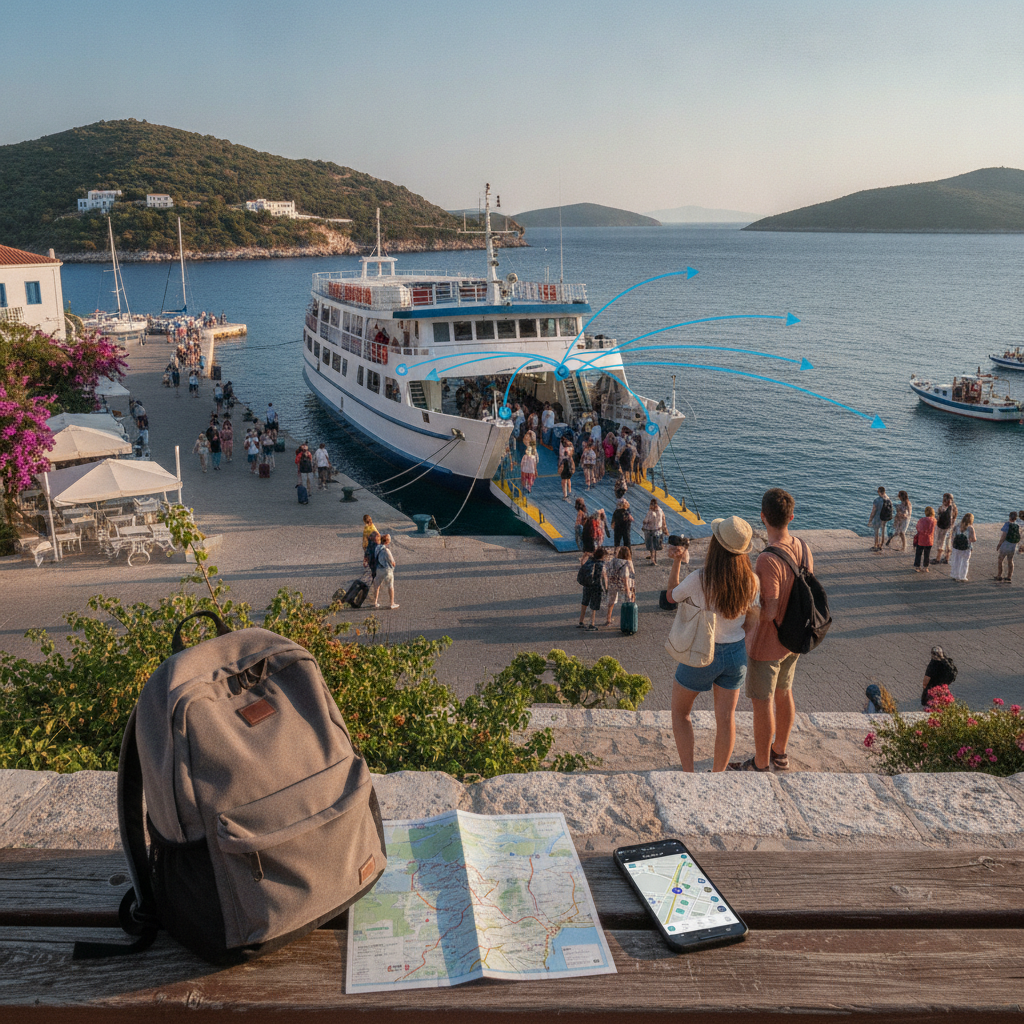 How to Ferry Hop the Greek Ionian Islands Without Pre-Booking Every Stop