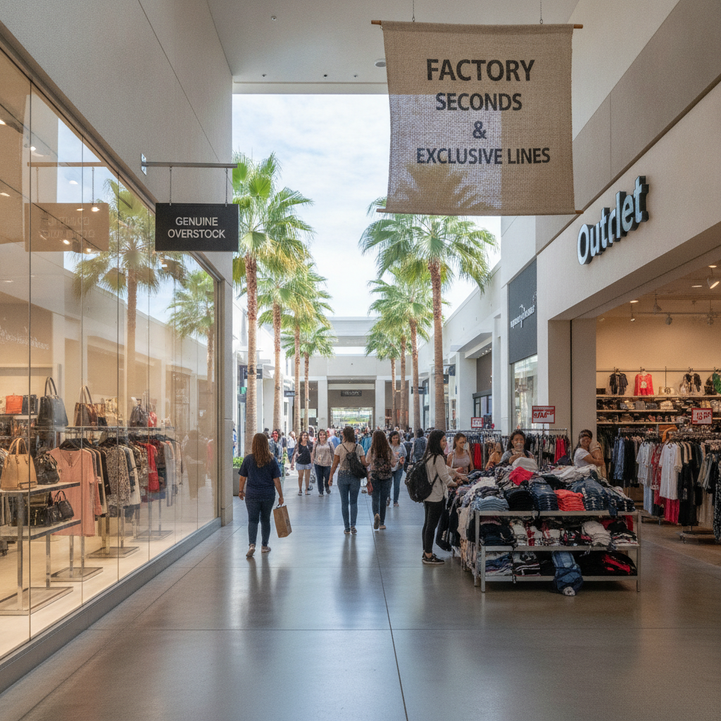 Outlet Mall Pricing Tiers Separate Genuine Overstock From Lines Built to Be Cheap