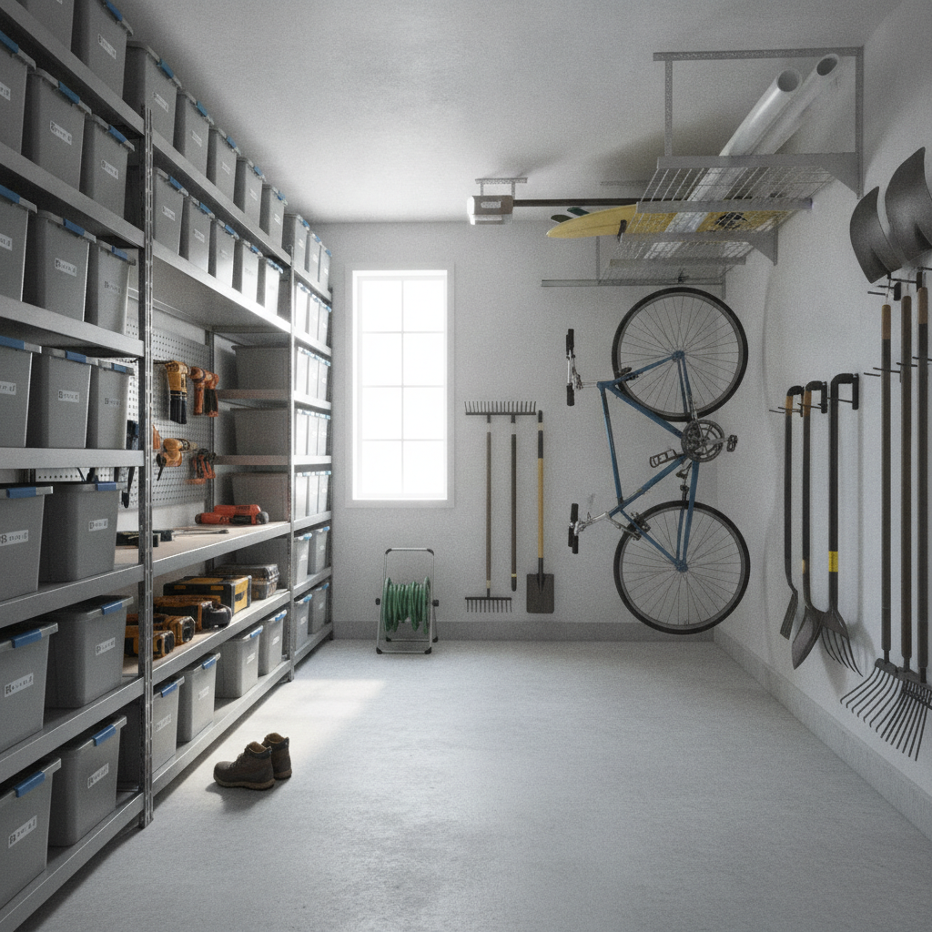 How to Use Vertical Storage Zones in a Garage to Reclaim Floor Space Without Major Renovation