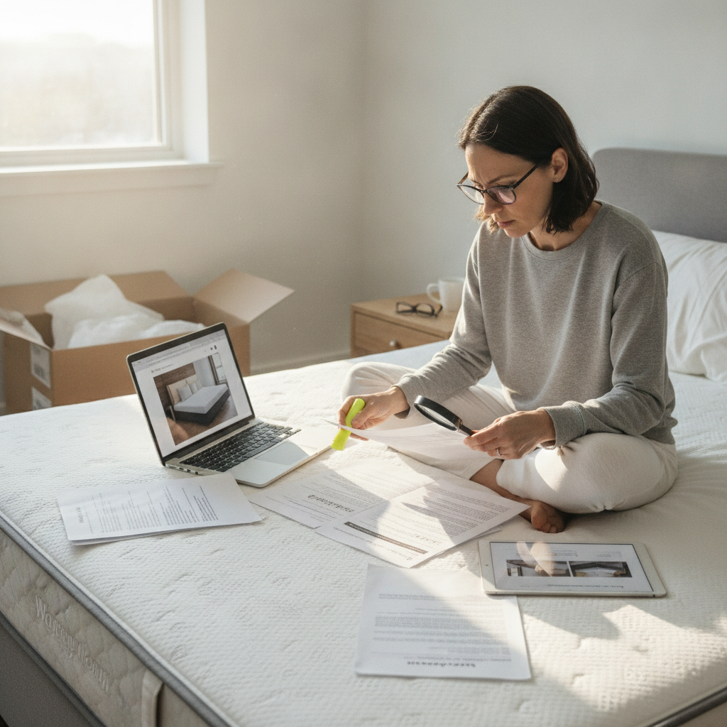 How Reading Mattress Trial Period Fine Print Before Buying Prevents Costly Return Disputes and Restocking Fees