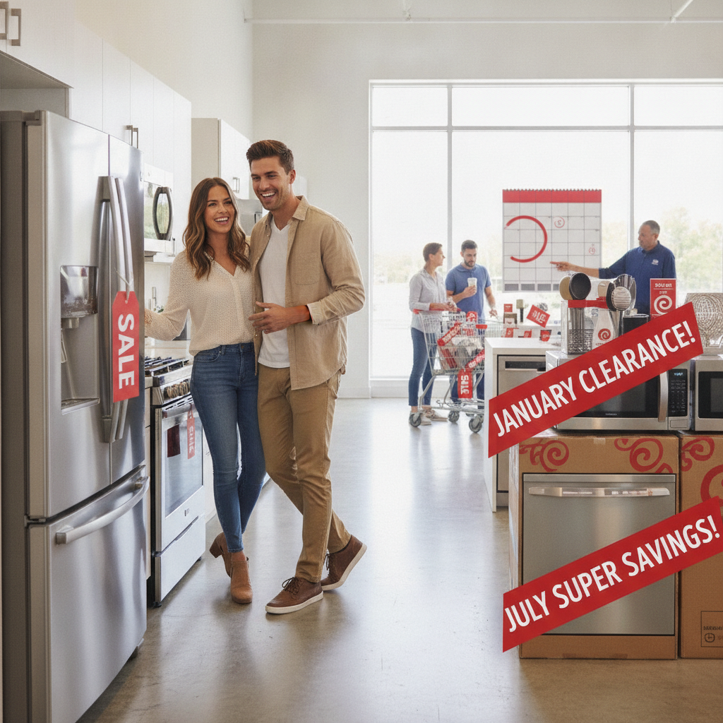 Why Buying Kitchen Appliances in January and July Consistently Yields the Deepest Discounts