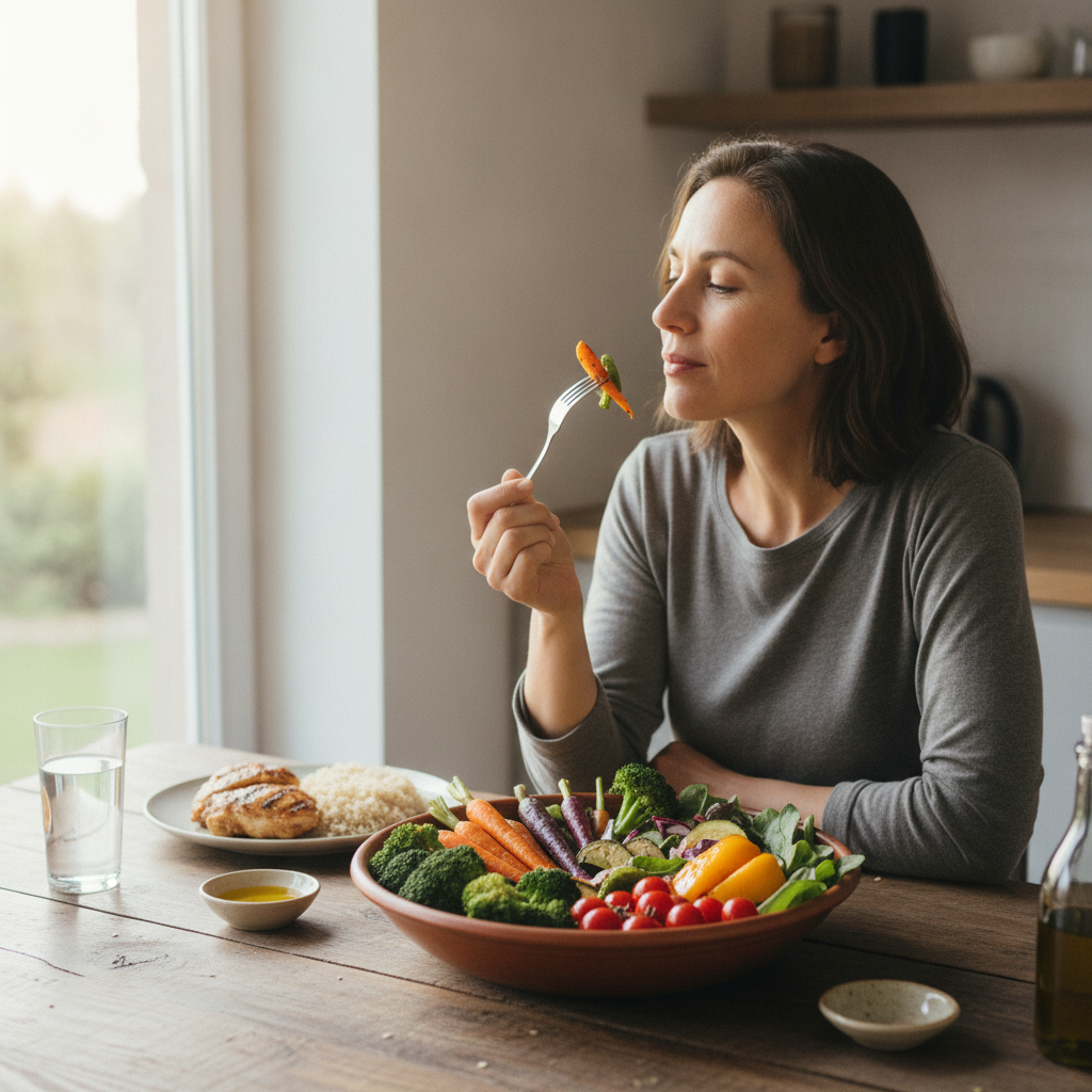How Structuring Meals Around a 'Vegetable First' Eating Order Moderates Blood Sugar Without Changing What You Eat
