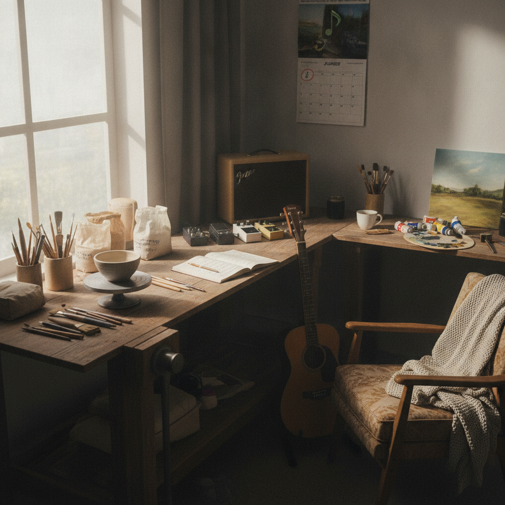 How Rotating a Small Set of Hobbies on a Monthly Basis Prevents the Restlessness That Kills Long-Term Creative Habits