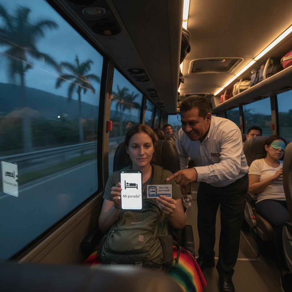 How to Ride Overnight Buses in Central America When You Don't Speak Spanish