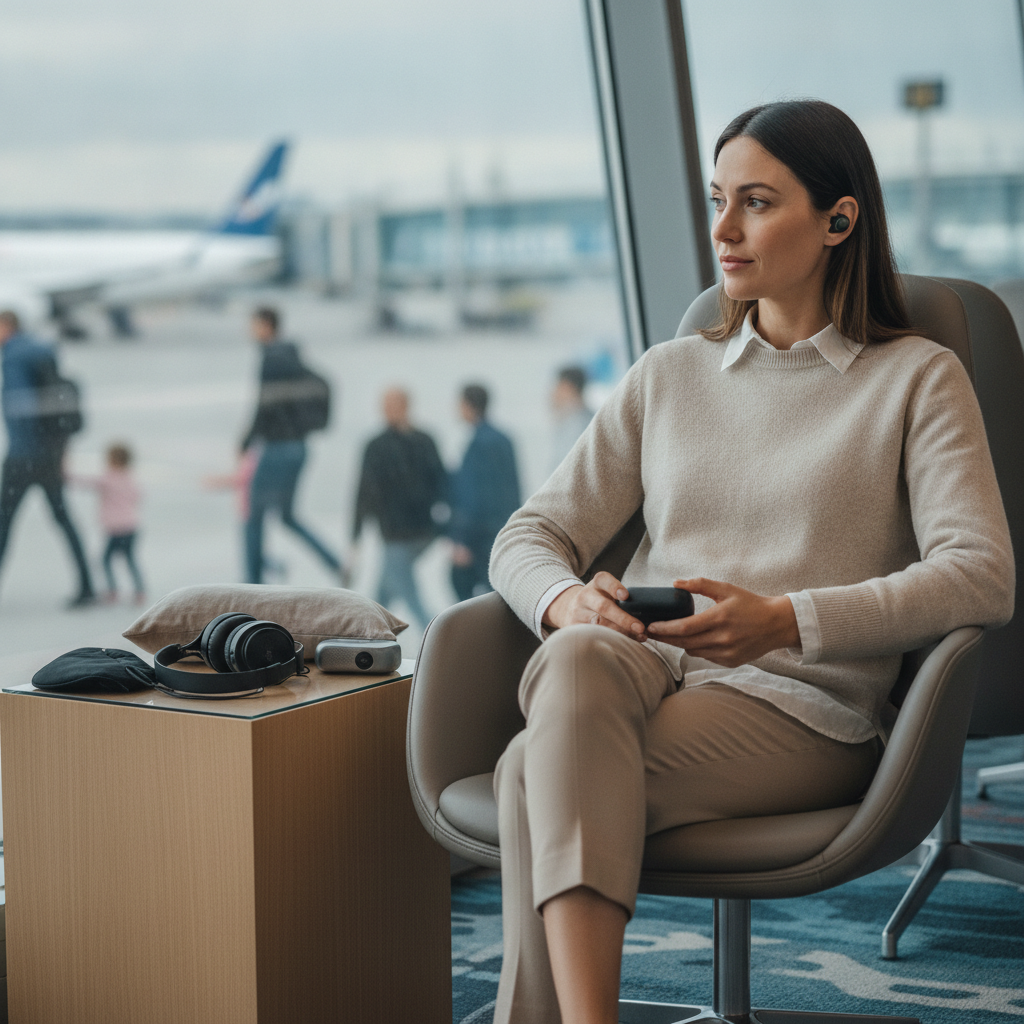 How Noise-Cancelling Earbuds With Transparency Mode Are Replacing Multiple Travel Accessories for Frequent Flyers