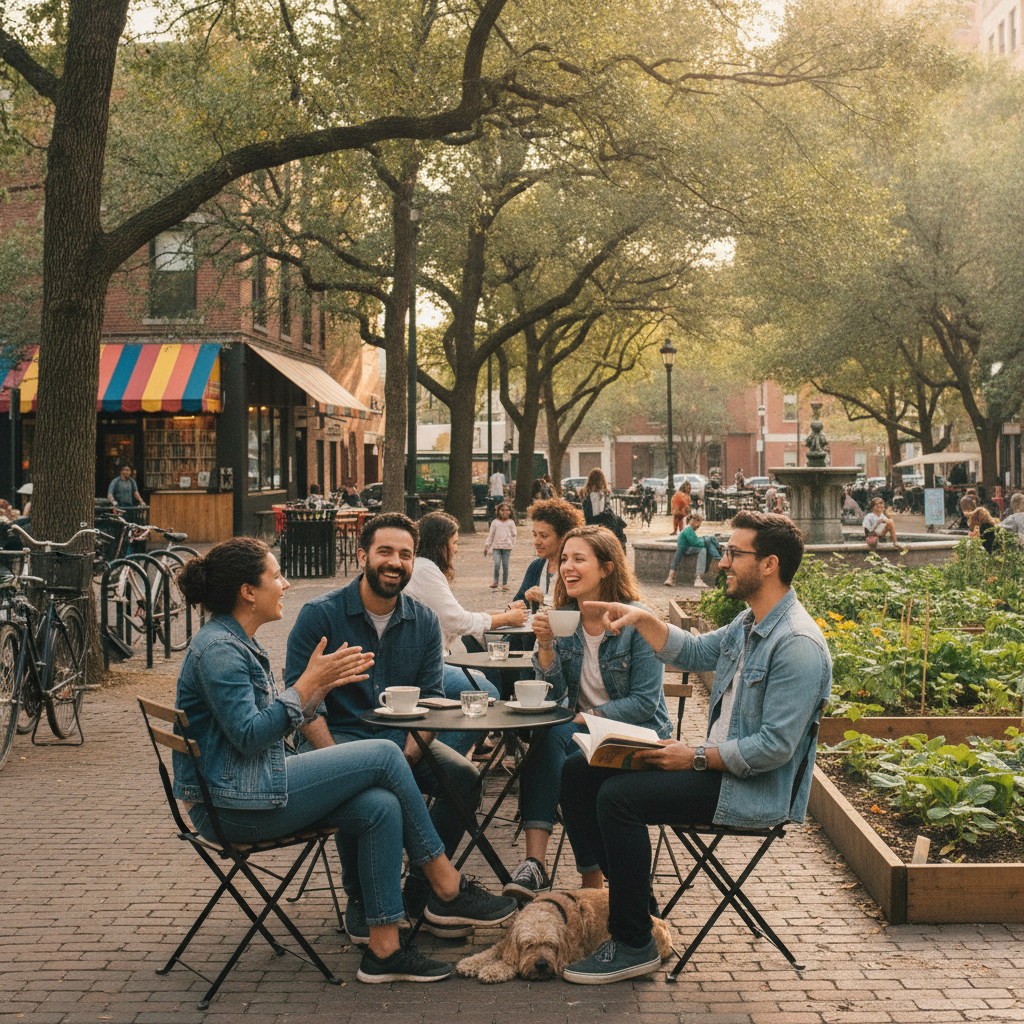 How Curating a Rotation of Local Neighborhood Spots Builds a Sense of Place and Reduces Social Isolation