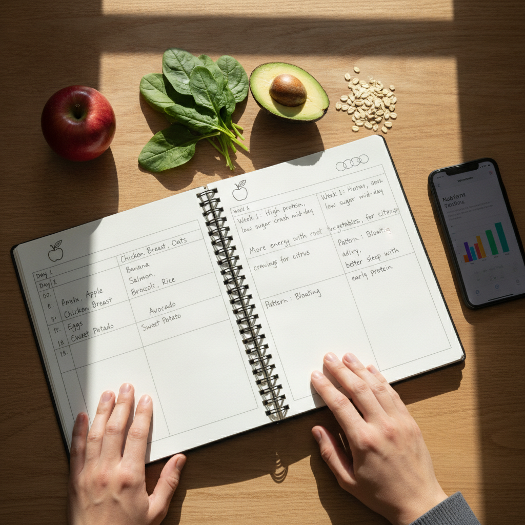 How Single-Ingredient Food Journaling for Two Weeks Reveals Hidden Dietary Patterns That Multi-Nutrient Tracking Misses