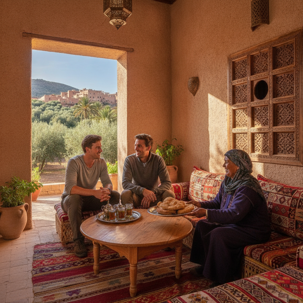 Why Booking Guesthouses Run by Local Families in Rural Morocco Changes the Texture of Every Day on the Road