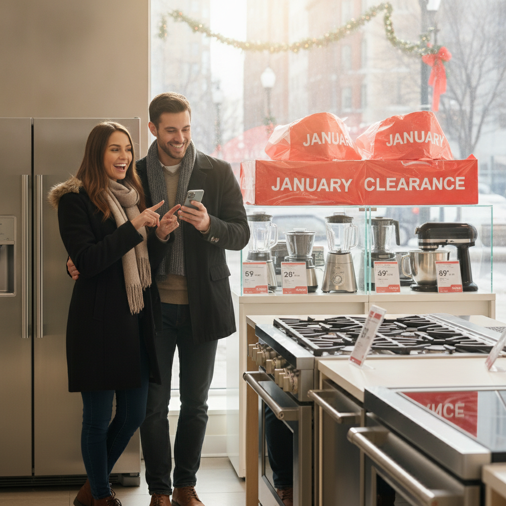 Why Buying Kitchen Appliances in January Rather Than During Pre-Holiday Sales Typically Gets You a Better Price