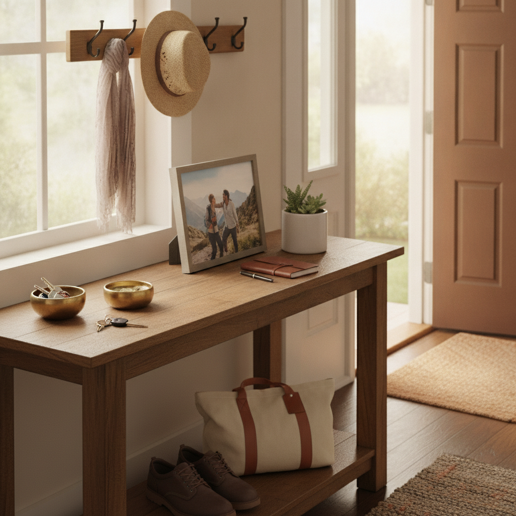 Why the Objects You Keep Near Your Front Door Shape How You Feel Leaving the House Each Day