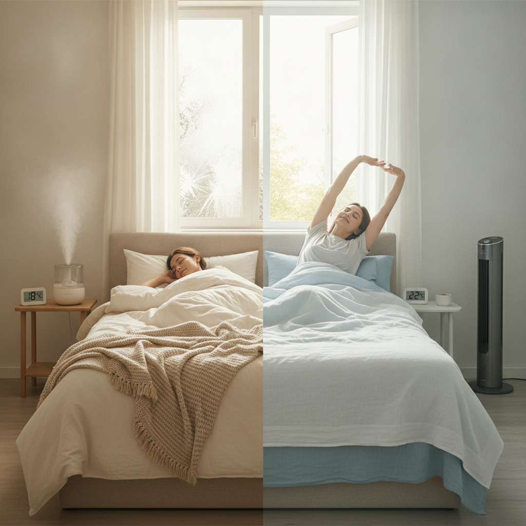 How Adjusting Your Sleep Environment Temperature by Season Supports Deeper Rest and Faster Morning Recovery