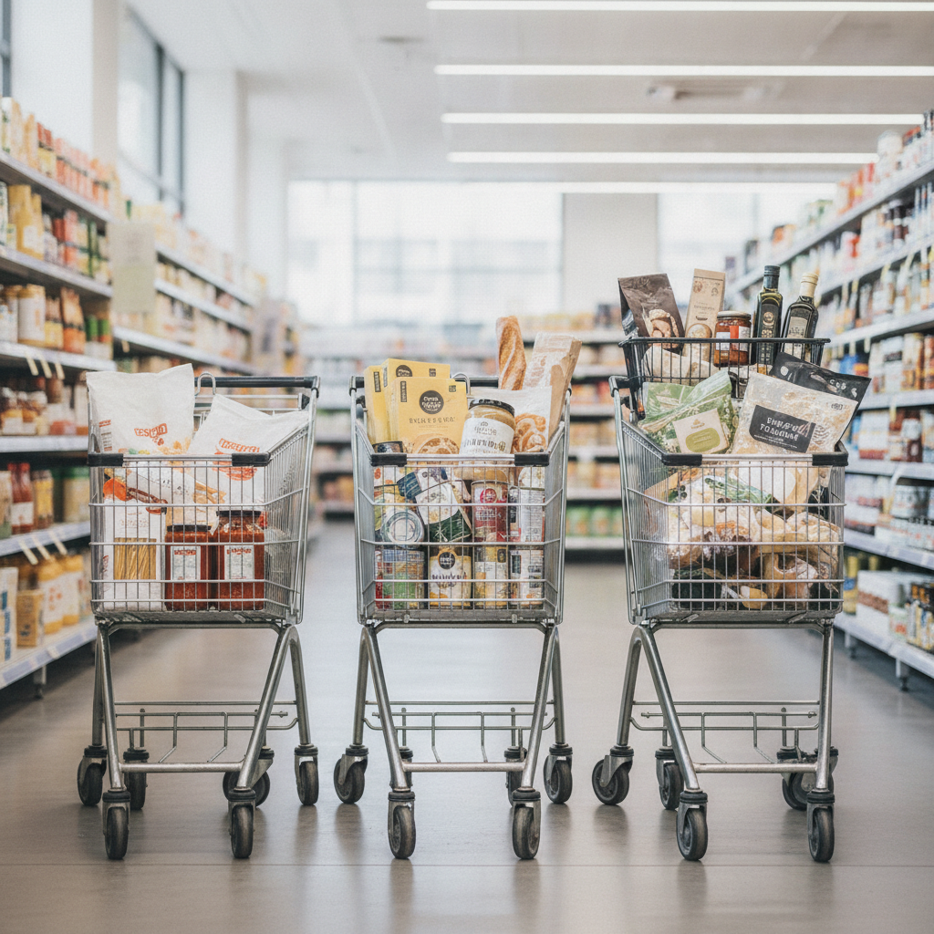 How Grocery Store Private Label Tier Structures Differ and Which Levels Actually Match Name-Brand Quality