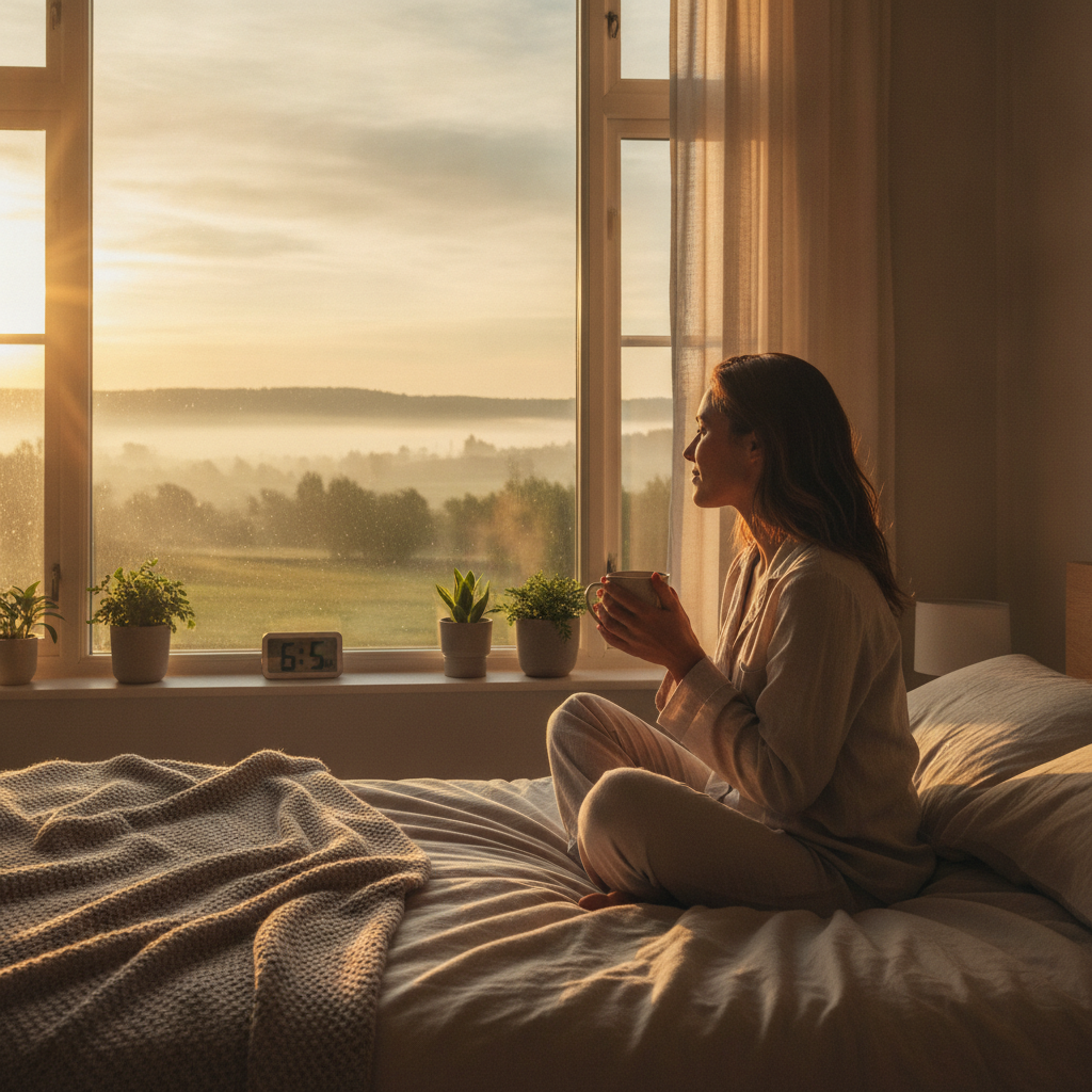 Why Morning Light Within an Hour of Waking Measurably Improves Your Sleep That Night