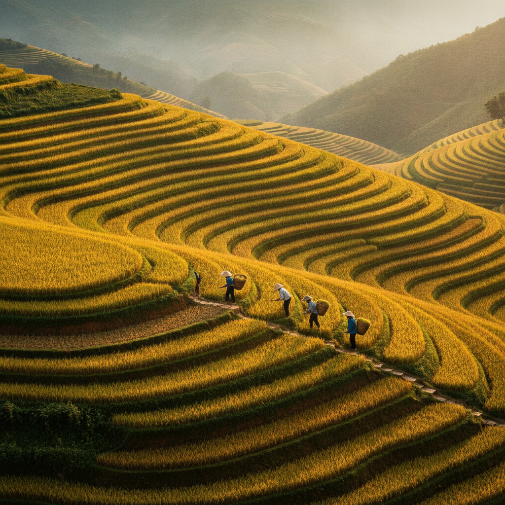 How to Structure a Two-Week Itinerary Through Northern Vietnam During the Harvest Season for Maximum Color and Fewer Crowds