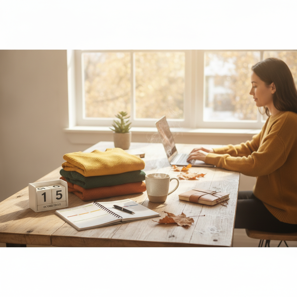 How Designing a Seasonal Capsule Routine for Autumn Prevents the Annual Energy Slump That Derails October Productivity