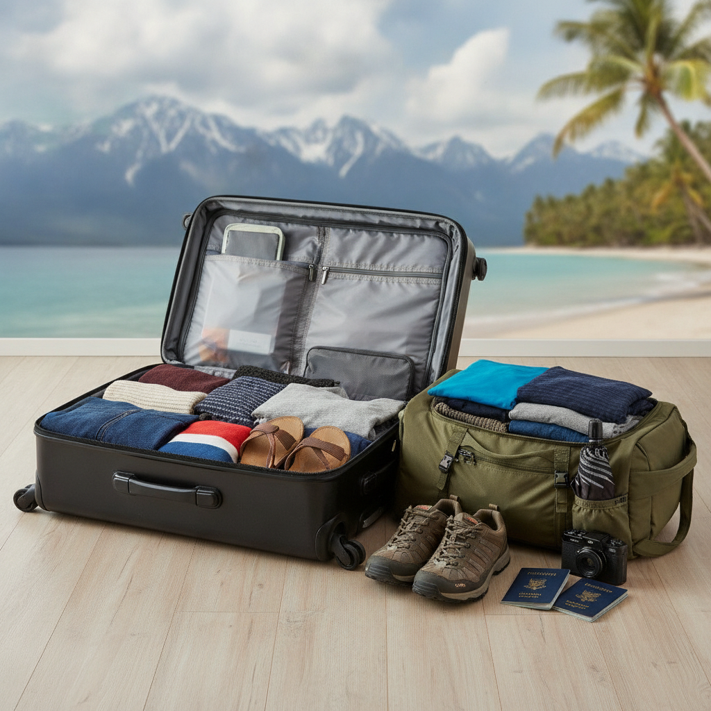 How to Build a Carry-On Only Packing System for Two-Week Trips That Handles Both Warm and Cold Climates