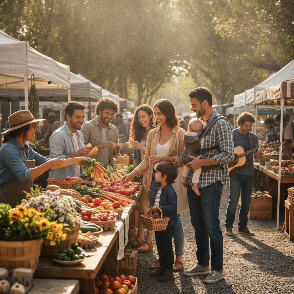How Treating a Saturday Farmers Market Visit as a Standing Weekly Ritual Changes Your Relationship With Food and Community