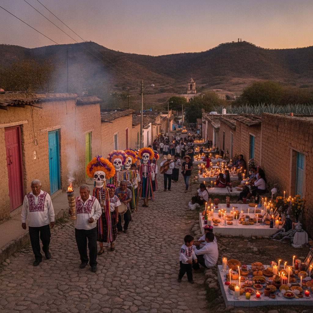 Oaxaca's Día de los Muertos Celebrations Beyond the Main Plaza Reveal Village Traditions Tourists Rarely Witness