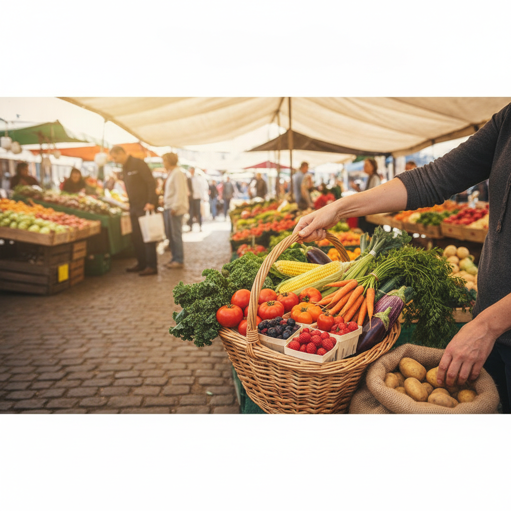 How Buying Seasonal Produce at Farmers Markets Can Cut Your Grocery Bill Without Changing What You Eat