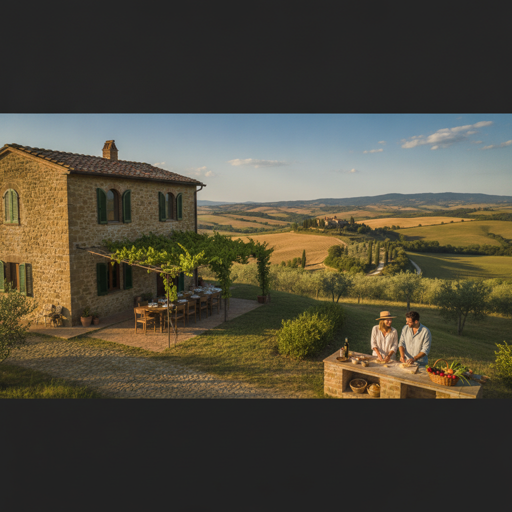 How Booking a Farmhouse Agriturismo in Tuscany's Val d'Orcia Instead of Florence Hotels Cuts Costs While Delivering a More Authentic Italian Experience