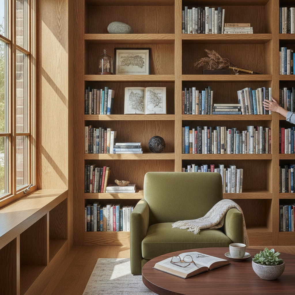 Why Treating Your Home Library as a Curated Collection Rather Than a Storage Space Changes How Often You Actually Read