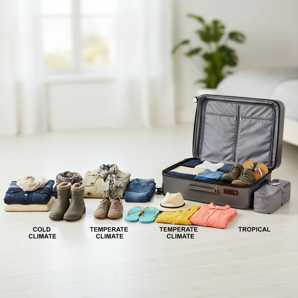 How Traveling With a Pre-Built Packing Formula for Climate Zones Eliminates Overpacking Across Every Trip