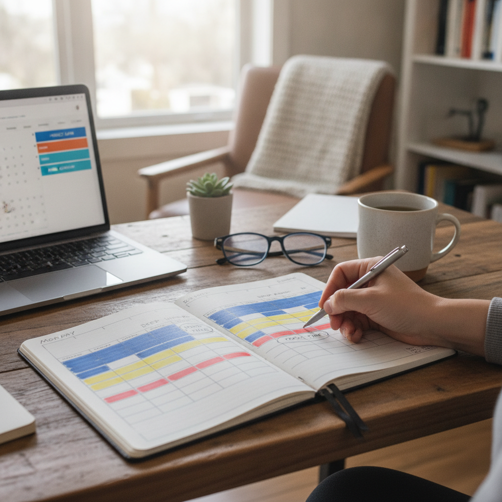 How Tracking Your Energy Levels by Hour for One Week Reveals When to Schedule Deep Work Versus Admin Tasks