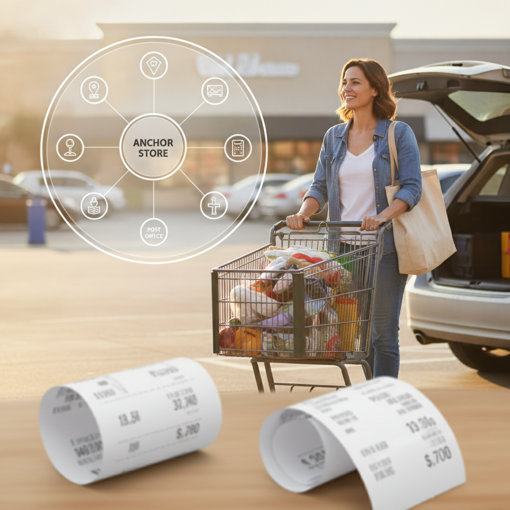 How Mapping Your Errands Around a Single Weekly Anchor Store Reduces Spending Compared to Frequent Multi-Stop Shopping Trips