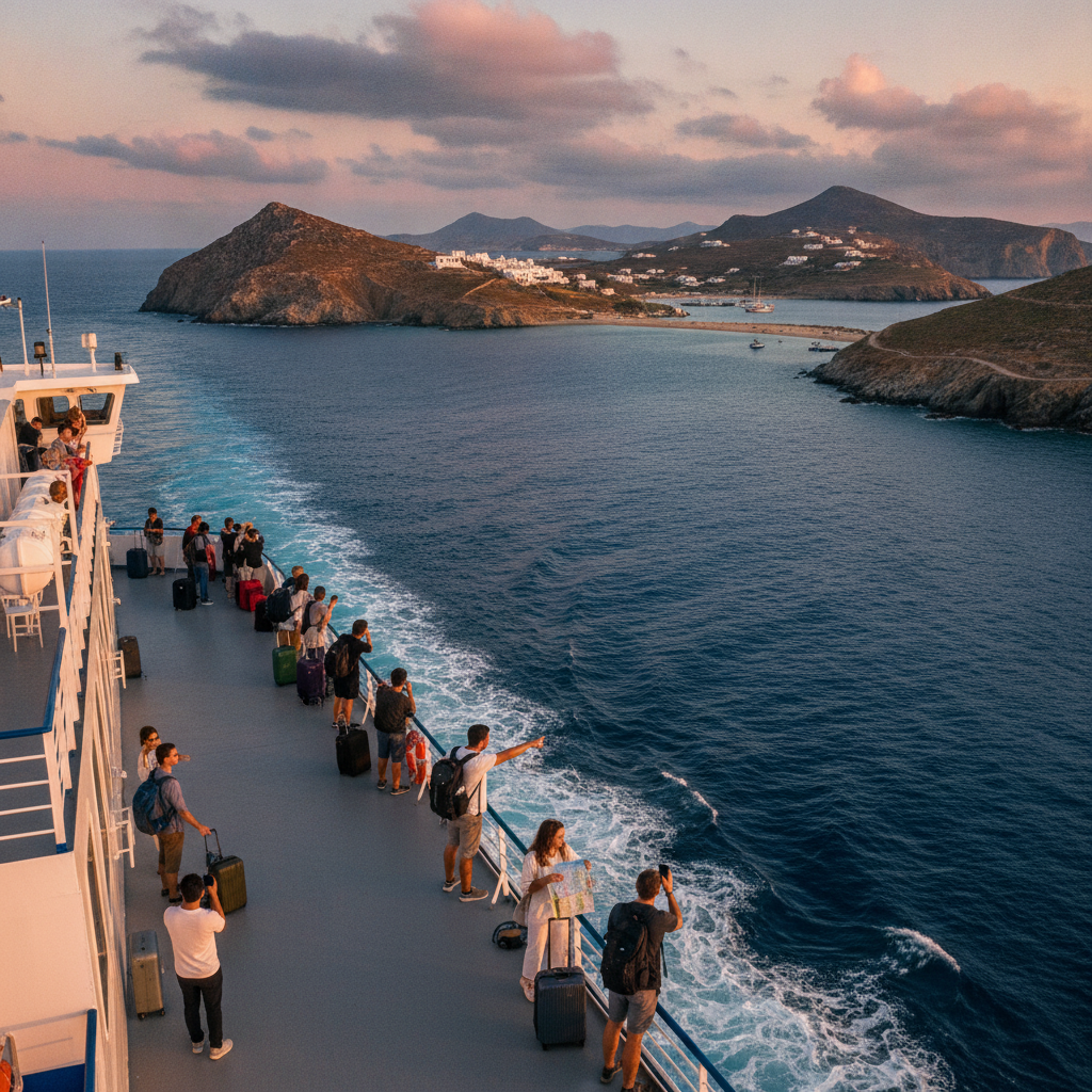 How to Use Ferry Networks as the Primary Mode of Transport Through Greece's Lesser-Known Islands