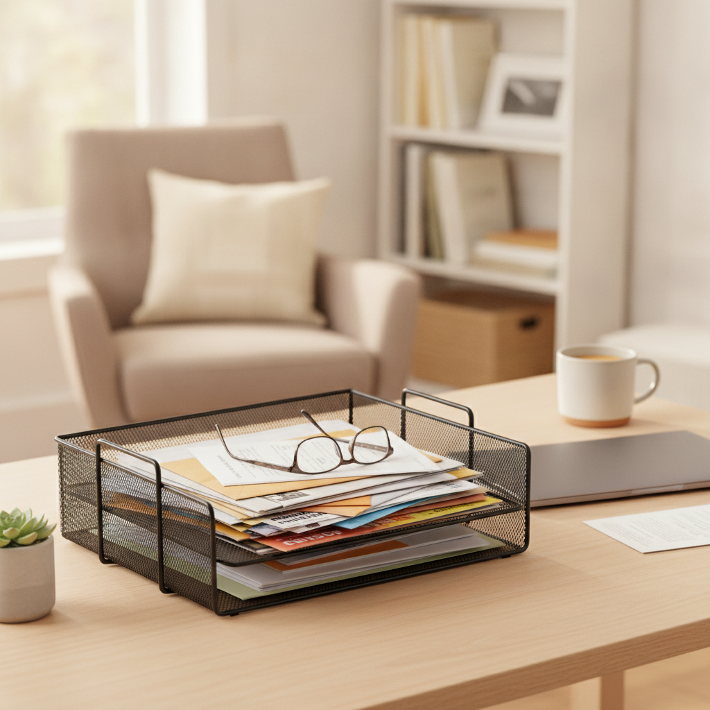 How Designating One Physical Inbox Tray for All Incoming Paper Eliminates the Low-Grade Anxiety of Scattered Documents