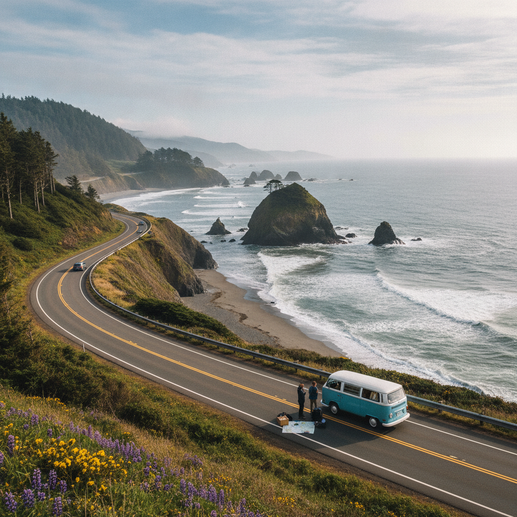 How Planning a Spring Road Trip Along Oregon's Coast Highway 101 from Astoria to Brookings Delivers Dramatic Scenery Without Peak Summer Crowds